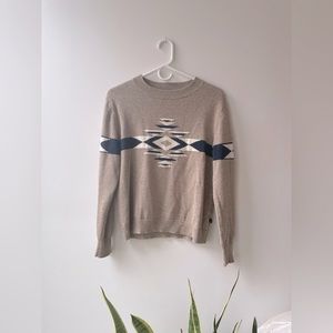 VINTAGE United By Blue Aztec Crewneck Sweater